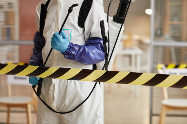 Professional Infectious Disease Decontamination technician working in Kealakekua, HI